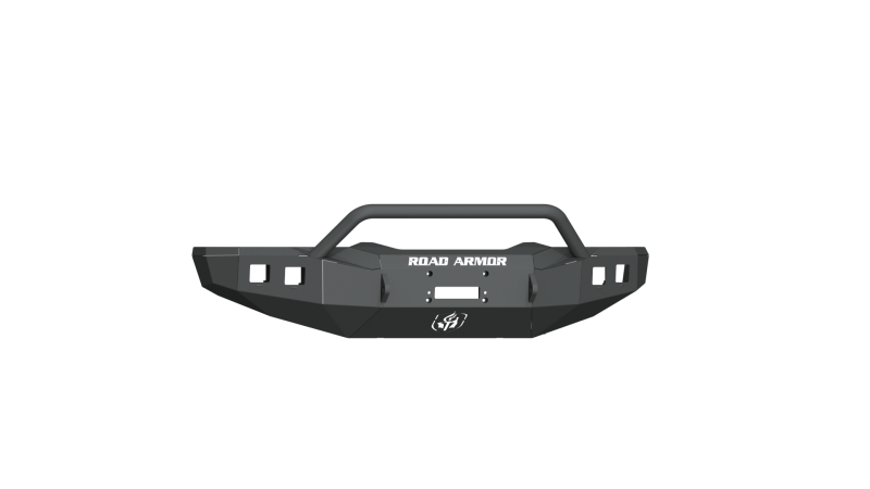 Ram Rebel 1500 Bumper - Front - Road Armor - Stealth Front Winch Bumper w/Pre-Runner Guard - Tex Blk - `15-`18